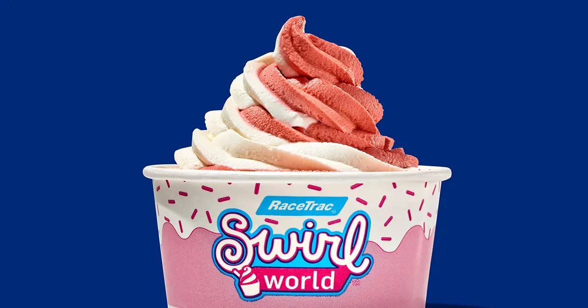 Vanilla and Strawberry Swirl World cup