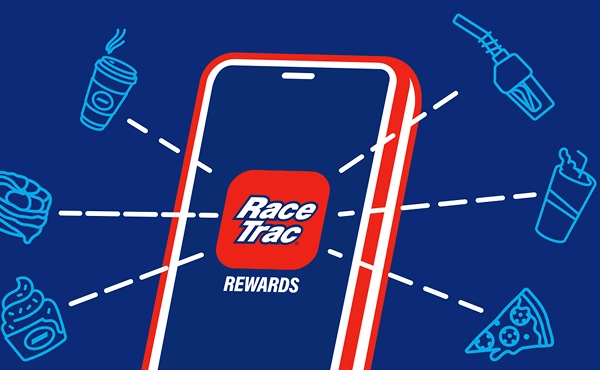 RaceTrac rewards app