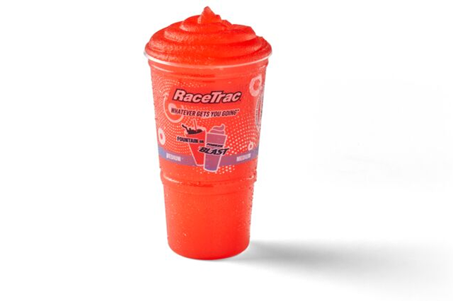 Medium RaceTrac frozen drink