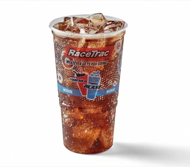 Medium RaceTrac fountain drink