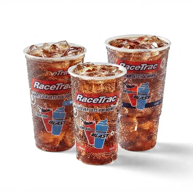 RaceTrac fountain drink cups