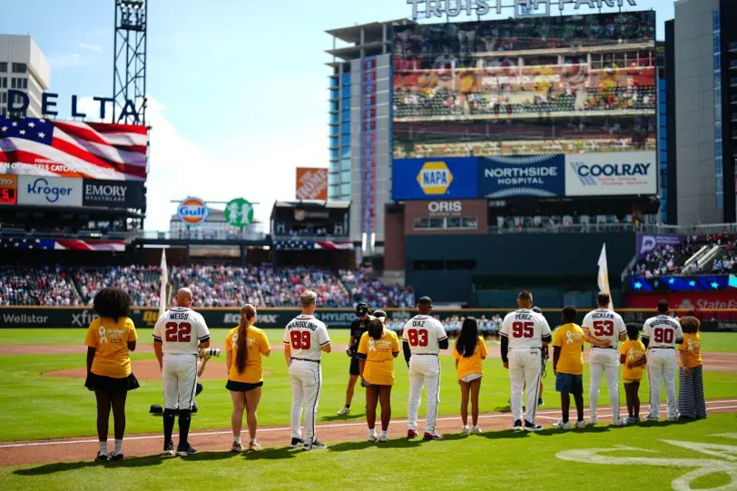 The Atlanta Braves and Camp Sunshine at Truist Park