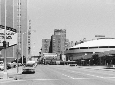 Downtown Fort Worth in 1975.