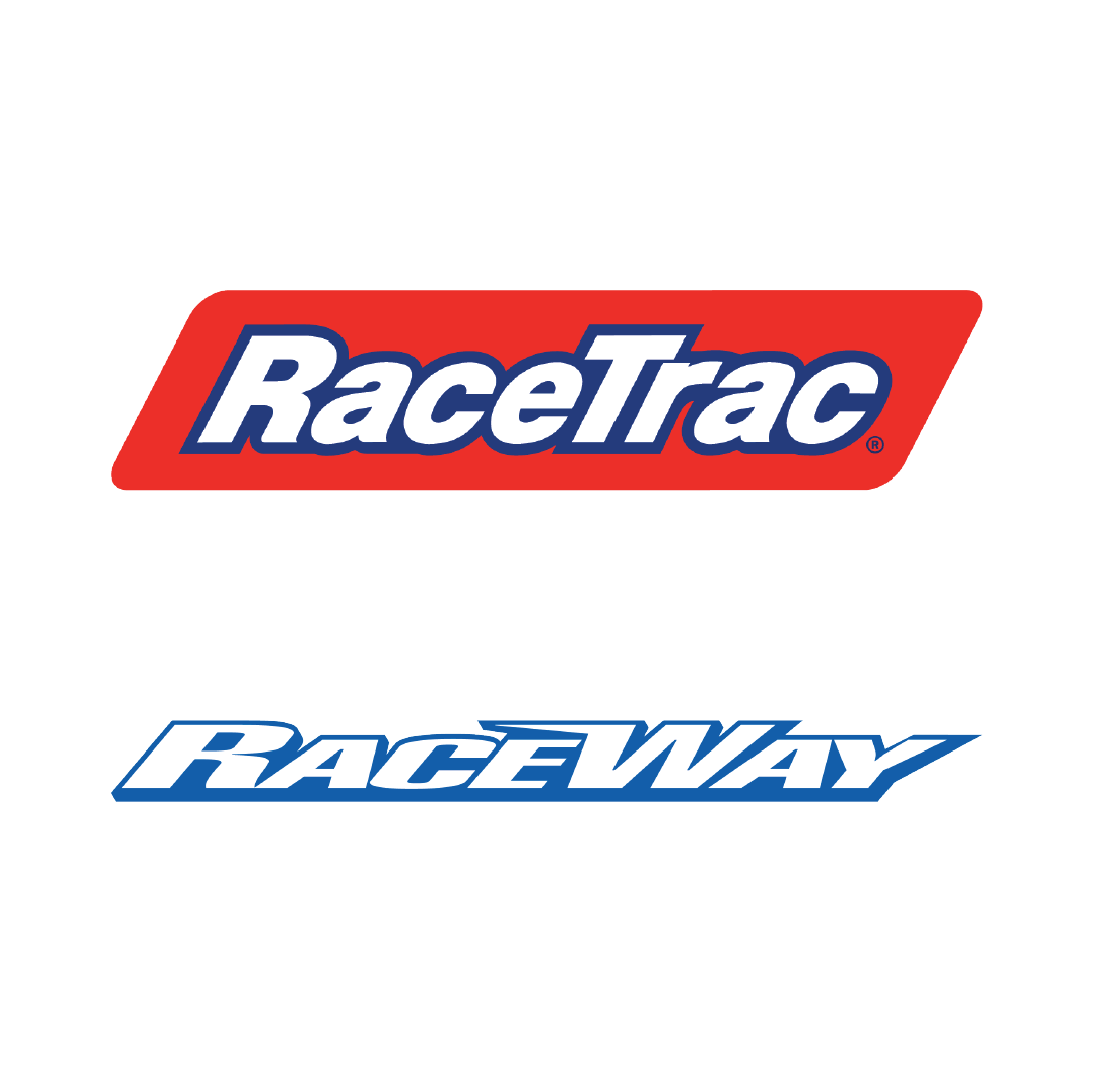 RaceTrac and RaceWay logos.
